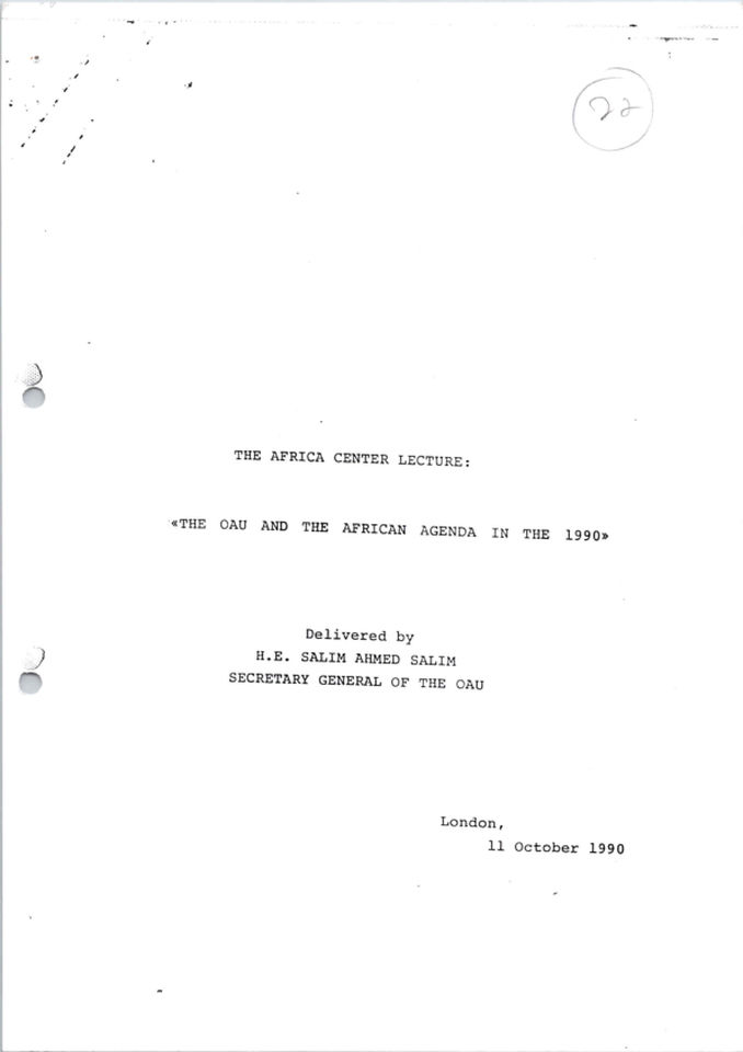 The-Africa-Centre-Lecture-The-OAU-and-the-African-Agenda-in-the-1990s.pdf