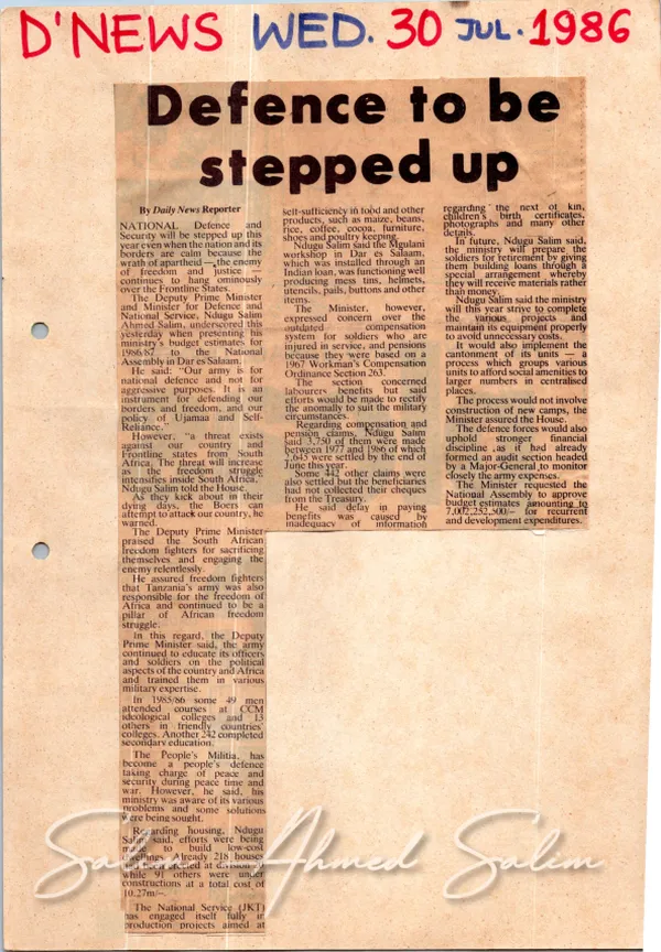 Daily News July 30 1986