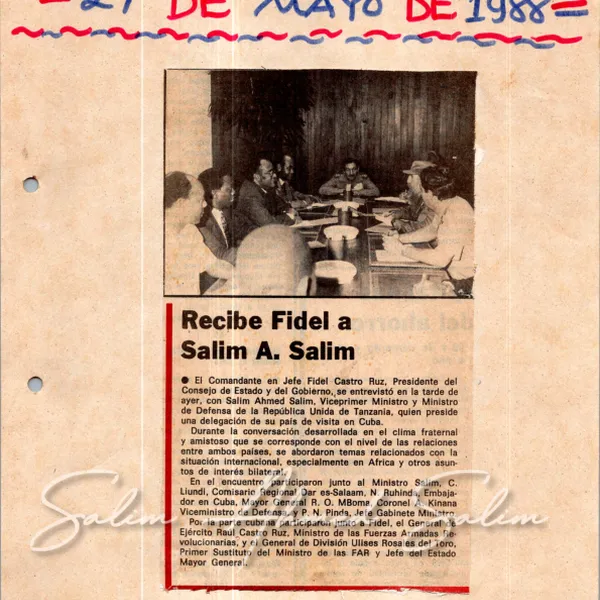 Gramma La Habana May 27 1988