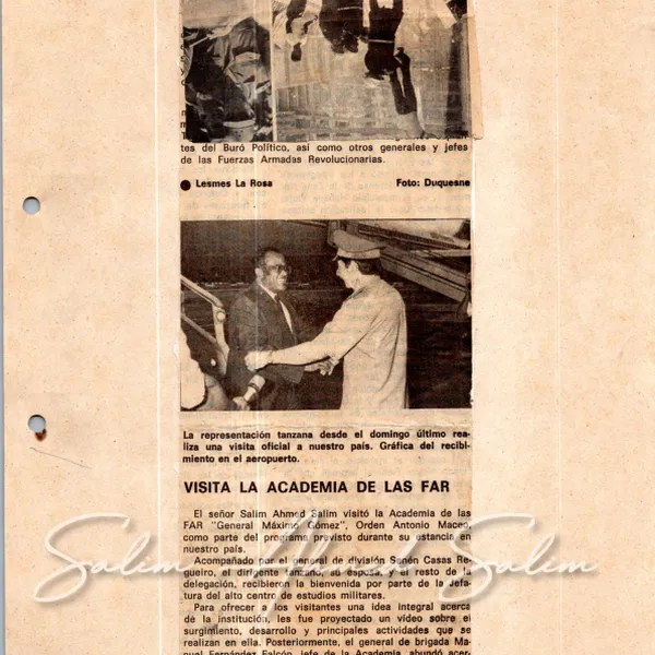 Bastion La Habana March 24 1988