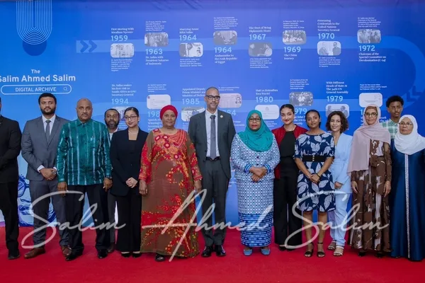 The Salim Ahmed Salim Digital Archive is Launched by the President of Tanzania
