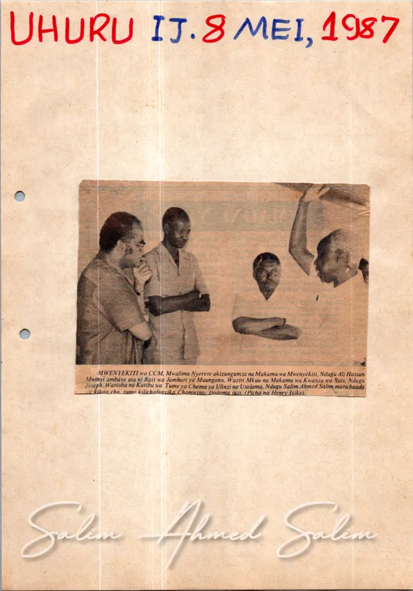 1987 Deputy PM Min Defense News Clippings 2