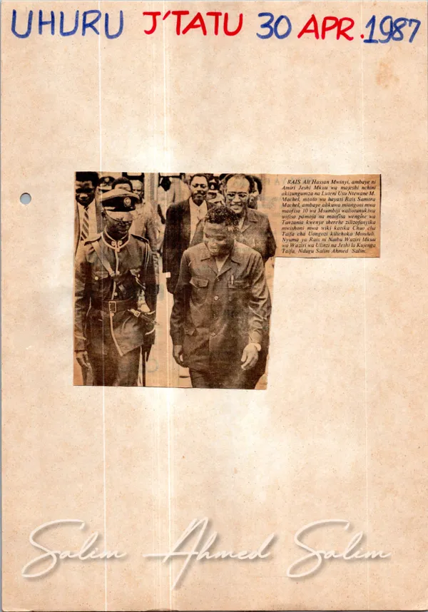 1987 Deputy PM Min Defense News Clippings 5