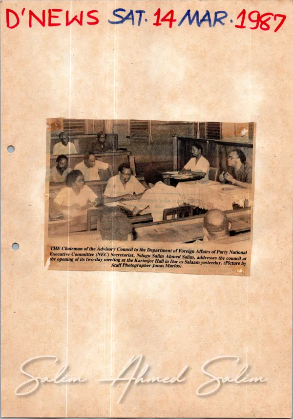 1987 Deputy PM Min Defense News Clippings 8