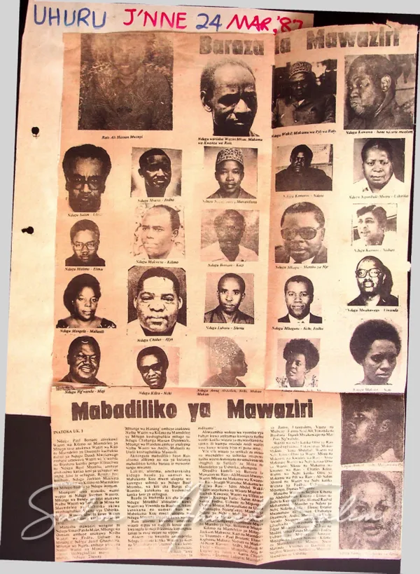 1987 Deputy PM Min Defense News Clippings 10