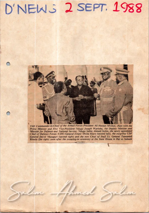 1988 Deputy PM Min Defense News Clippings 3